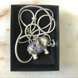 Elephant Locket Necklace